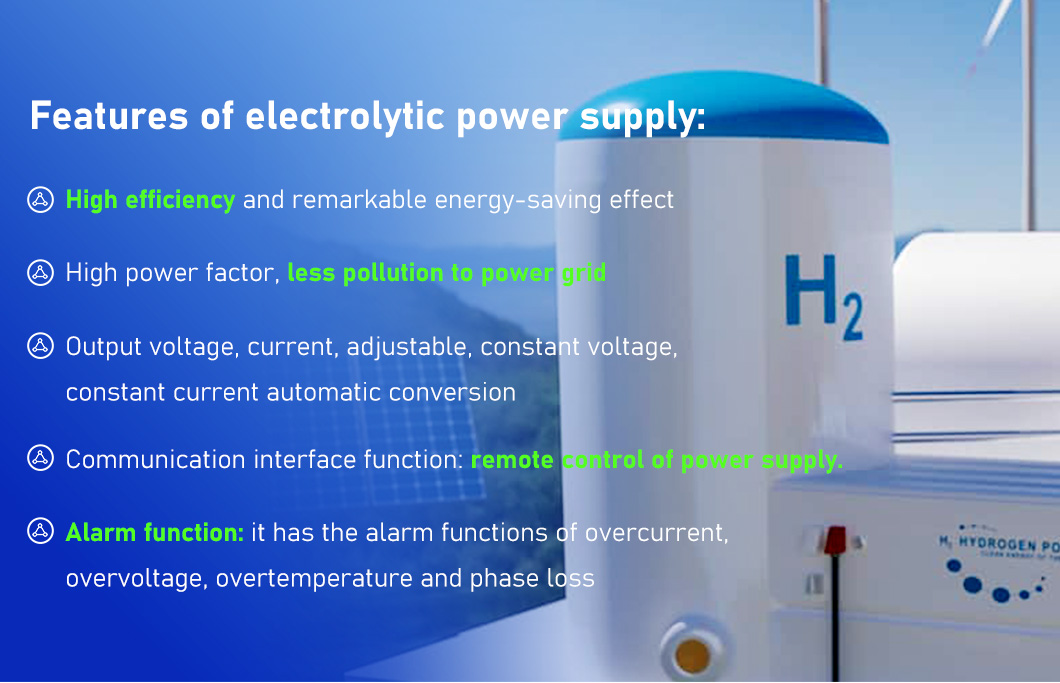 Features of electrolytic power supply