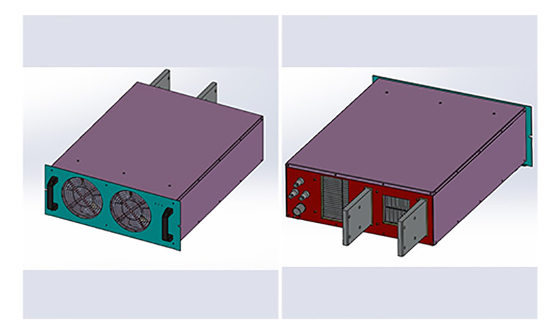 Air Cooling:Heat dissipation fan + air duct + comb heat sin